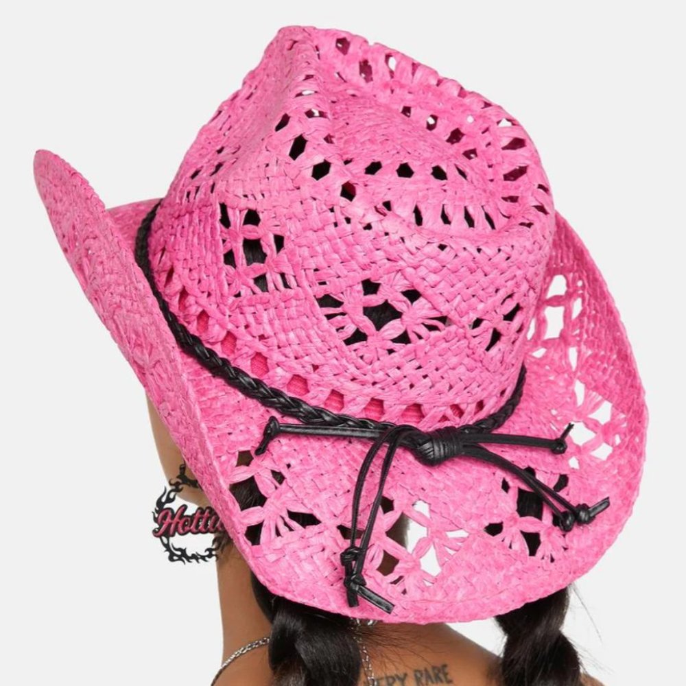 Sweet Country Side Straw Cowboy Hat